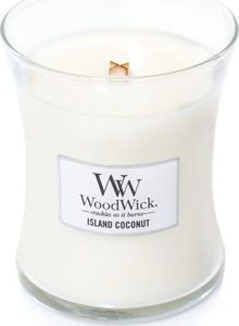 WoodWick świeca w szkle średnia Island Coconut 114mm x 98mm (92115E) 2