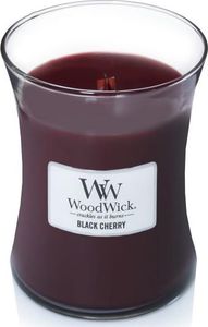 WoodWick Świeca w szkle WoodWick średnia Black Cherry 92100E (114mm x 98mm) 2