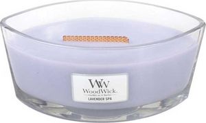WoodWick Świeca w szkle WoodWick Elipsa Lavender Spa 76492E (90mm x 120mm) 1