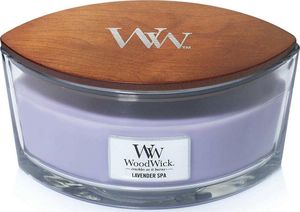 WoodWick Świeca w szkle WoodWick Elipsa Lavender Spa 76492E (90mm x 120mm) 2
