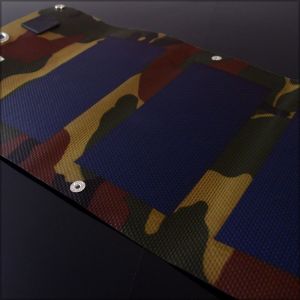 Ładowarka solarna PowerNeed Ładowarka solarna PowerNeed elastyczna 3W, USB 5V, 0.6A, kamuflaż-S3W1C 11