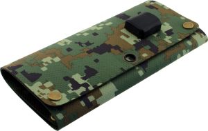 Ładowarka solarna PowerNeed Ładowarka solarna PowerNeed elastyczna 3W, USB 5V, 0.6A, kamuflaż-S3W1C 12