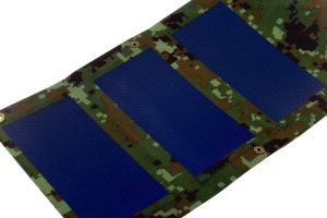 Ładowarka solarna PowerNeed Ładowarka solarna PowerNeed elastyczna 3W, USB 5V, 0.6A, kamuflaż-S3W1C 13