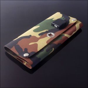 Ładowarka solarna PowerNeed Ładowarka solarna PowerNeed elastyczna 3W, USB 5V, 0.6A, kamuflaż-S3W1C 10