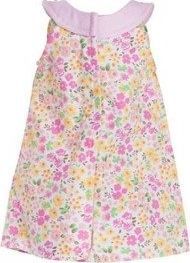 WeGirls Żółta sukienka w kwiatuszki z paciorkami 2