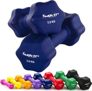 Movit ‎Hantle M29320 neoprenowe 2 x 2.5 kg 11