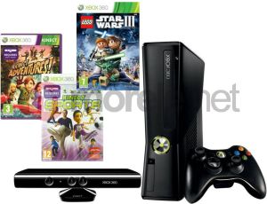 Microsoft Xbox 360 320GB + Kinect + Kinect Adventures + Kinect Sports + LEGO Star Wars II 1