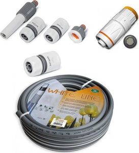 Bradas Zestaw ogrodowy White Silver Plus 20m uniwersalny (WL-W2B20) 2