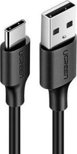 Kabel USB Ugreen USB-A - USB-C 0.25 m Czarny (60114) 1