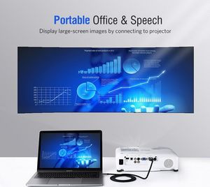 Kabel USB Ugreen USB-C - HDMI 1.5 m Srebrny (50570) 3