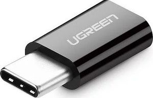 Adapter USB Ugreen USB-C - microUSB Czarny  (30865) 1