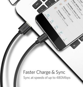 Kabel USB Ugreen Kabel micro USB UGREEN QC 2.0 2A 3m (czarny) 4