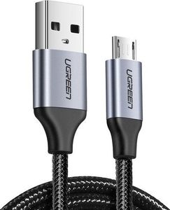 Kabel USB Ugreen USB-A - microUSB Czarny (60144) 1