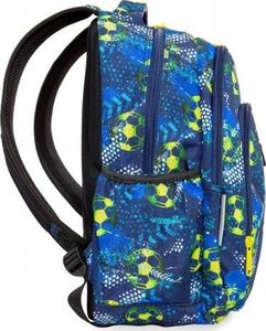 Patio Plecak szkolny Coolpack Cp Piłka Football Strike niebieski 2