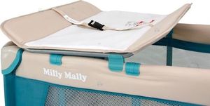 Milly Mally Kojec Łóżeczko Mirage Deluxe Blue-bird #b1 5