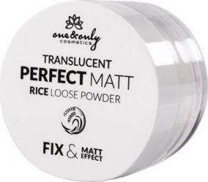 One&Only Puder ryżowy For Face Translucent Perfect Matt Rice Loose Powder 15g 1