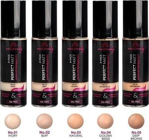 One&Only Podkład do twarzy Perfect Matt Make Up Foundation 01 Ivory 30ml 4