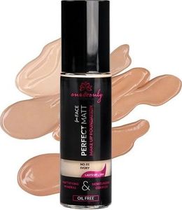 One&Only Podkład do twarzy Perfect Matt Make Up Foundation 01 Ivory 30ml 6