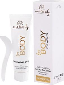 One&Only For Body for Women Ultra Sensitive Hair Removal Cream with Aloe Vera 100ml 1
