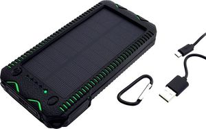 Powerbank Sunen S12000G 12000mAh Czarno-zielony 4