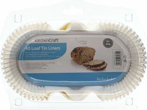 KitchenCraft KITCHEN CRAFT Keksówki jednorazowe 40szt. KCLL1LB uniwersalny 1