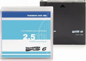 Taśma TandBerg LTO-6 Ultrium 2.5/6.25 TB (434021) 1