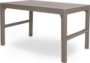 Curver Stół Ogrodowy Lyon cappuccino 3