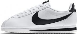 Nike Buty damskie Classic Cortez Leather biało-czarne r. 38.5 (807471-101) 3
