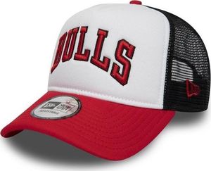 New Era Czapka Chicago Bulls Colour Block a Frame Trucker biało-czerwona r. uniwersalny (11871270) 1