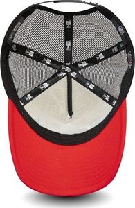 New Era Czapka Chicago Bulls Colour Block a Frame Trucker biało-czerwona r. uniwersalny (11871270) 4