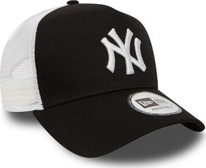New Era Czapka New York Yankees Clean A Frame Trucker czarno-biała r. uniwersalny (11588491) 2