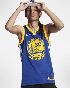 Nike Koszulka męska Icon Swingman NBA Stephen Curry Golden State Warriors niebieska r. XXL (864475-495) 1