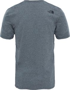 The North Face Koszulka męska Easy Tee Medium Grey Heather r. S 2