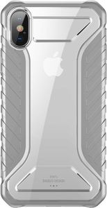 Baseus Baseus Michelin Case designerskie etui pokrowiec Apple iPhone XS / X szary (WIAPIPH58-MK0G) uniwersalny 1