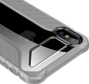 Baseus Baseus Michelin Case designerskie etui pokrowiec Apple iPhone XS / X szary (WIAPIPH58-MK0G) uniwersalny 7