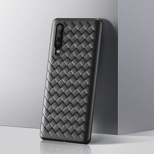 Baseus Baseus BV Weaving Case designerskie żelowe etui pokrowiec Huawei P30 czarny (WIHWP30-BV01) uniwersalny 8