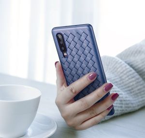 Baseus Baseus BV Weaving Case designerskie żelowe etui pokrowiec Huawei P30 czarny (WIHWP30-BV01) uniwersalny 9
