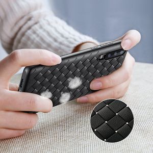 Baseus Baseus BV Weaving Case designerskie żelowe etui pokrowiec Huawei P30 czarny (WIHWP30-BV01) uniwersalny 10