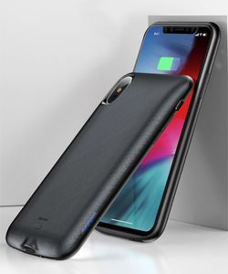 Baseus Baseus Continuous Backpack etui pokrowiec z wbudowanym powerbankiem 4000 mAh iPhone XS / X biały (ACAPIPH58-BJ02) uniwersalny 15