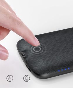 Baseus Baseus Continuous Backpack etui pokrowiec z wbudowanym powerbankiem 4000 mAh iPhone XS / X biały (ACAPIPH58-BJ02) uniwersalny 18