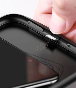 Baseus Baseus Continuous Backpack etui pokrowiec z wbudowanym powerbankiem 4000 mAh iPhone XS / X biały (ACAPIPH58-BJ02) uniwersalny 19