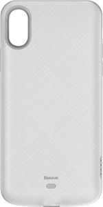 Baseus Baseus Continuous Backpack etui pokrowiec z wbudowanym powerbankiem 4000 mAh iPhone XS / X biały (ACAPIPH58-BJ02) uniwersalny 2