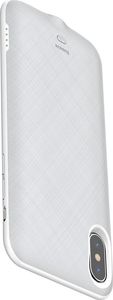 Baseus Baseus Continuous Backpack etui pokrowiec z wbudowanym powerbankiem 4000 mAh iPhone XS / X biały (ACAPIPH58-BJ02) uniwersalny 5