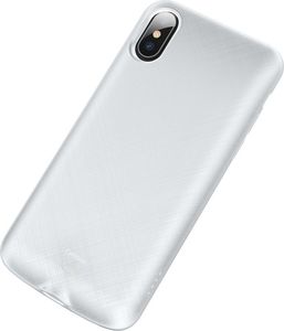 Baseus Baseus Continuous Backpack etui pokrowiec z wbudowanym powerbankiem 4000 mAh iPhone XS / X biały (ACAPIPH58-BJ02) uniwersalny 6