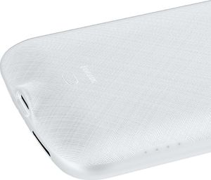 Baseus Baseus Continuous Backpack etui pokrowiec z wbudowanym powerbankiem 4000 mAh iPhone XS / X biały (ACAPIPH58-BJ02) uniwersalny 7