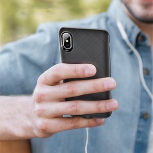 Baseus Baseus Continuous Backpack etui pokrowiec z wbudowanym powerbankiem 4000 mAh iPhone XS / X biały (ACAPIPH58-BJ02) uniwersalny 10