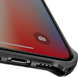 Baseus Baseus Cold Front Cooling Case wytrzymałe etui pokrowiec z otworami wentylacyjnymi Apple iPhone XR zielony (WIAPIPH61-LF06) uniwersalny 6