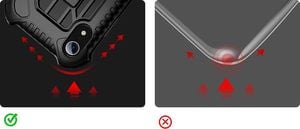 Baseus Baseus Cold Front Cooling Case wytrzymałe etui pokrowiec z otworami wentylacyjnymi Apple iPhone XR zielony (WIAPIPH61-LF06) uniwersalny 9