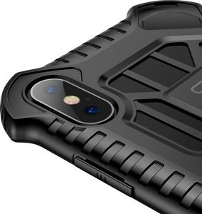 Baseus Baseus Cold Front Cooling Case wytrzymałe etui pokrowiec z otworami wentylacyjnymi Apple iPhone XS Max czarny (WIAPIPH65-LF01) uniwersalny 5
