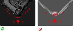 Baseus Baseus Cold Front Cooling Case wytrzymałe etui pokrowiec z otworami wentylacyjnymi Apple iPhone XS Max czarny (WIAPIPH65-LF01) uniwersalny 9